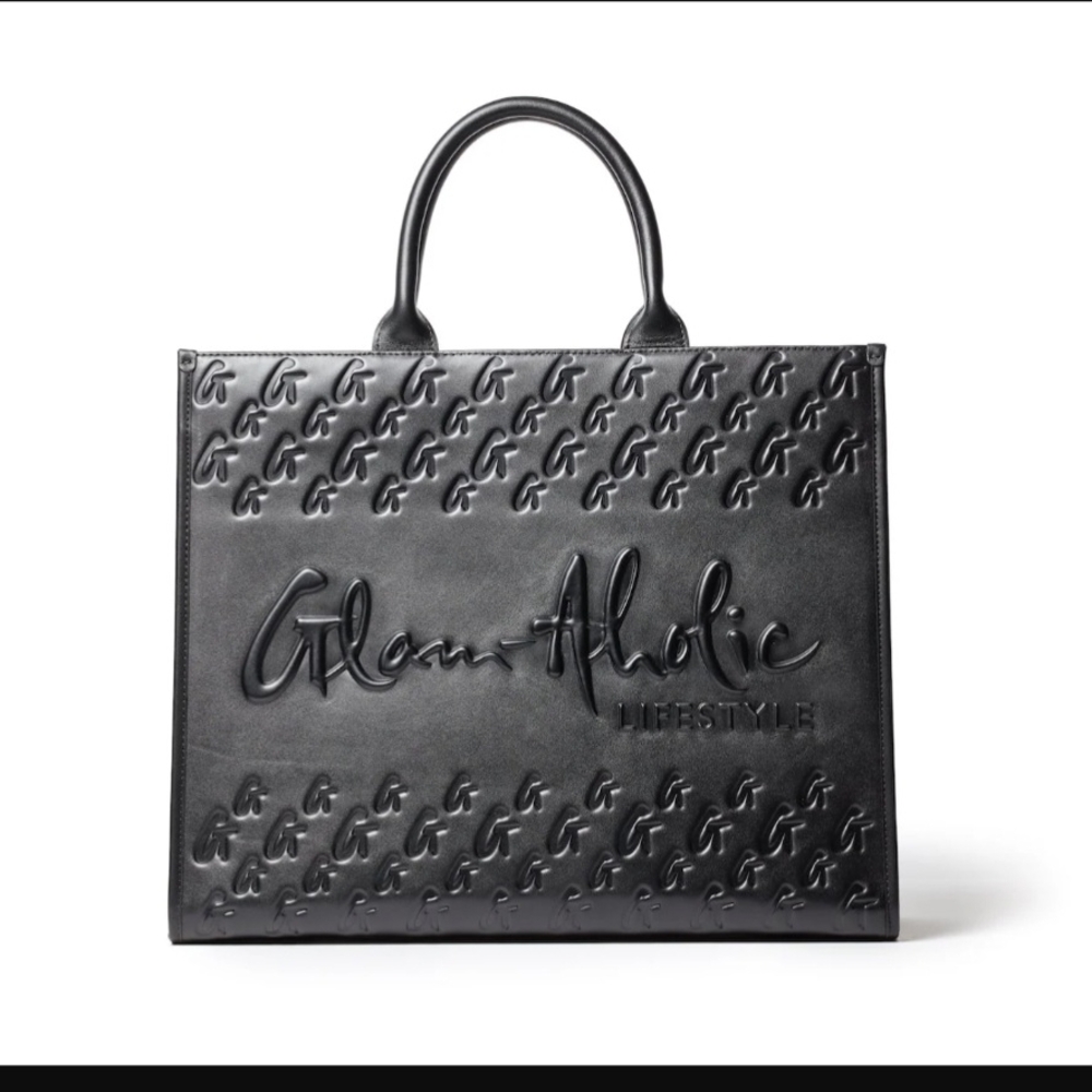 Glamaholic LIFESTYLE MONOGRAM LUXE TOTE